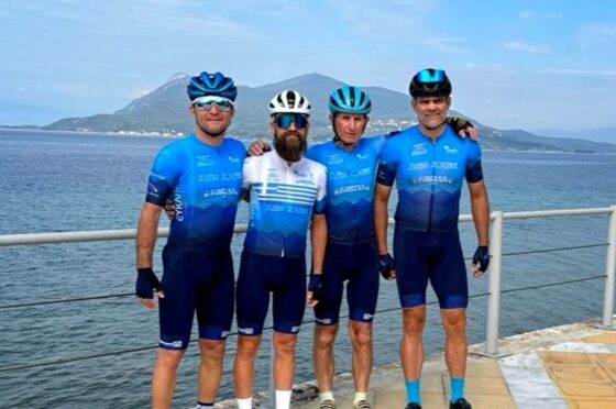 Η Ευκλής Cycling Team στον ”28ο Γύρο Β. Εύβοιας” Λυριντζής και Μυστριώτης ανέβηκαν στο βαθρου