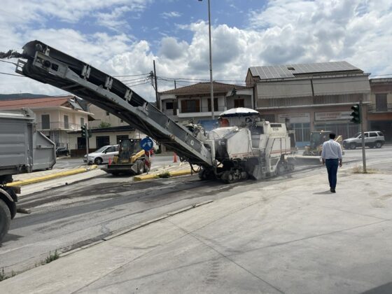 Ασφαλτόστρωση στην περιοχή του Ασπροχώματος για την βελτίωση της οδικής ασφάλειας 2