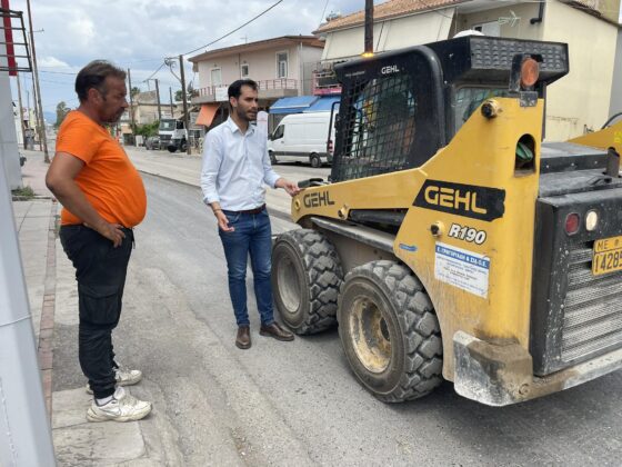 Ασφαλτόστρωση στην περιοχή του Ασπροχώματος για την βελτίωση της οδικής ασφάλειας 3