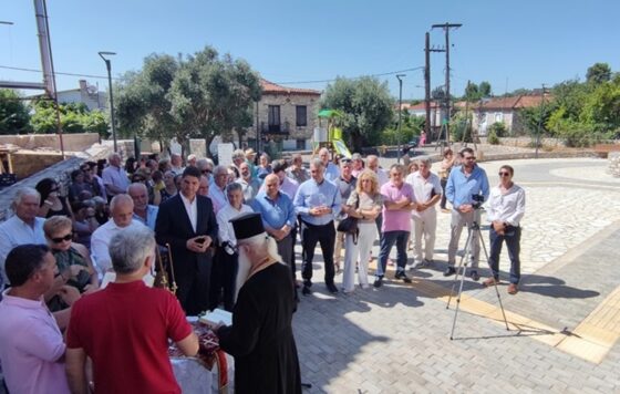 Εγκαινιάστηκε η νέα πλατεία της Κοινότητας Διοδίων της Δ.Ε. Αριστομένους του Δήμου Μεσσήνης 3