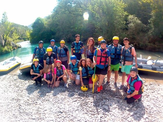 Σ.Π.Ο.Κ. ''Ο Ευκλής'': Rafting στον Λούσιο ποταμό και Rappel στο γεφύρι της Καρύταινας 2