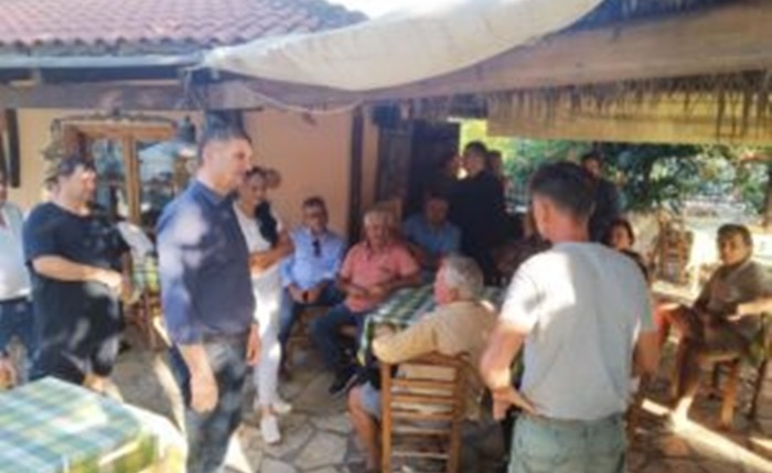 Επισκέψεις του Γιώργου Αθανασόπουλου σε χωριά του Δήμου Μεσσήνης 1