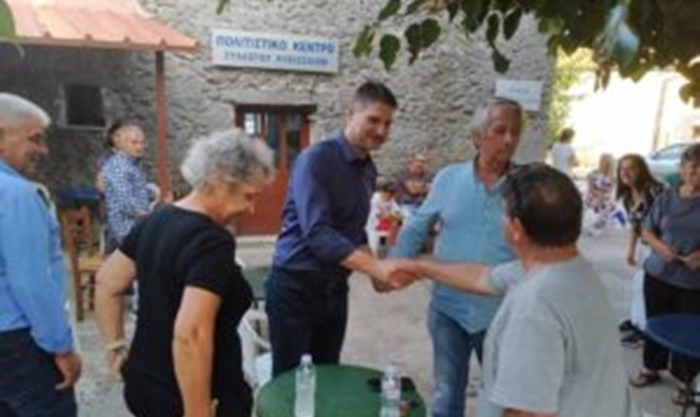Επισκέψεις του Γιώργου Αθανασόπουλου σε χωριά του Δήμου Μεσσήνης 2