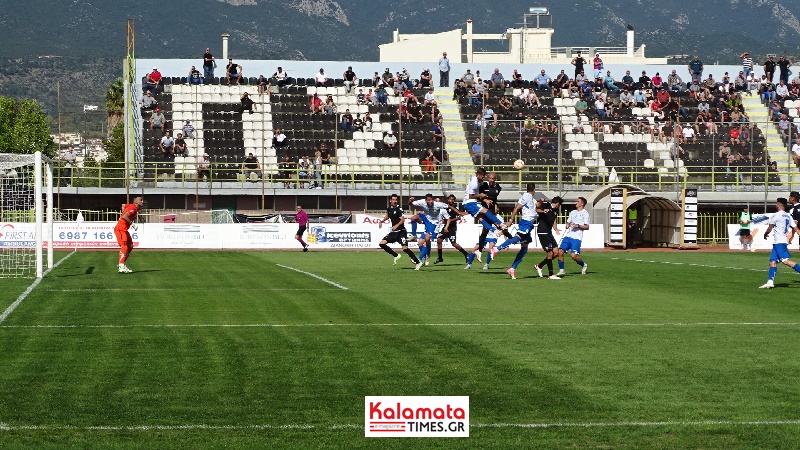 Η Καλαμάτα έχασε στην έδρα της 0-2 από τα Χανιά 27