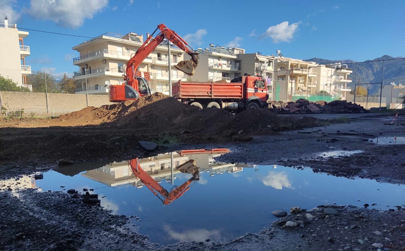 Καλαμάτα: Ξεκίνησαν οι εργασίες για το νέο Κλειστό Προπονητήριο 1