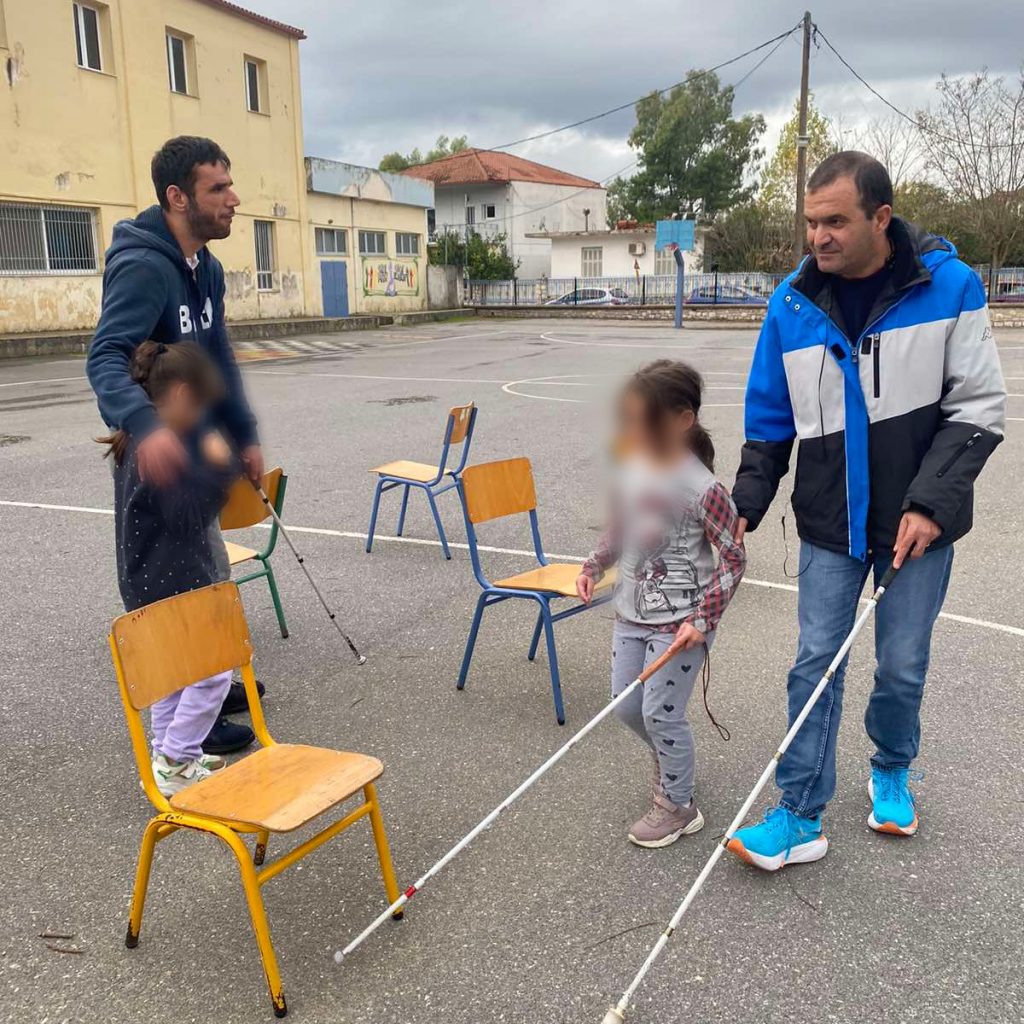 Επίσκεψη Πανελλήνιου Συνδέσμου Τυφλών Περιφερειακής Ένωσης Νότιας Πελοποννήσου στο Δημοτικό Σχολείο Κοπανακίου 10