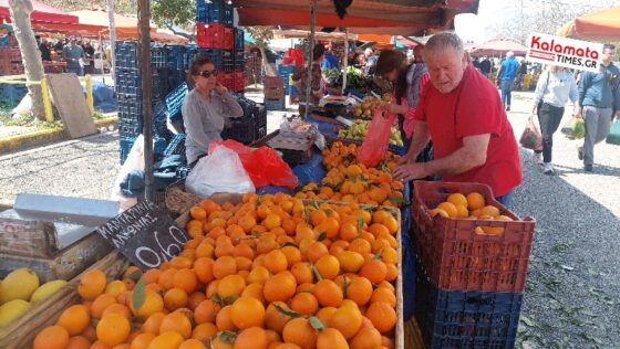 Τριήμερο 25ης Μαρτίου και δεν πέφτει καρφίτσα στην Κεντρική Αγορά Καλαμάτας 28