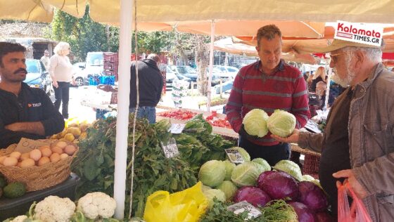 Τριήμερο 25ης Μαρτίου και δεν πέφτει καρφίτσα στην Κεντρική Αγορά Καλαμάτας 41