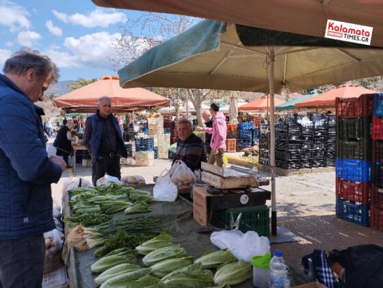 Τριήμερο 25ης Μαρτίου και δεν πέφτει καρφίτσα στην Κεντρική Αγορά Καλαμάτας 66