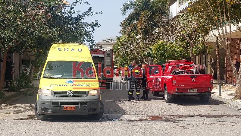 Καλαμάτα: Φωτιά σε διαμέρισμα - Απεγκλωβίστηκε 77χρονη 20