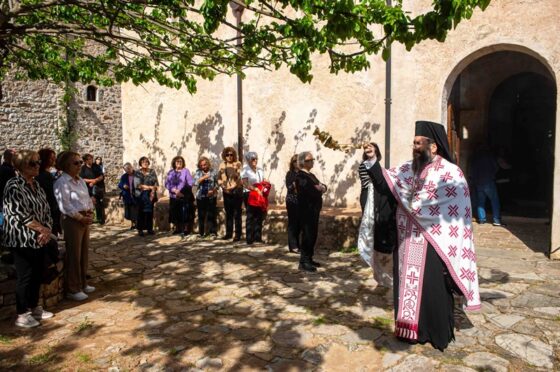 Οι Δ’ Χαιρετισμοί στο Ανδρομονάστηρο Μεσσηνίας