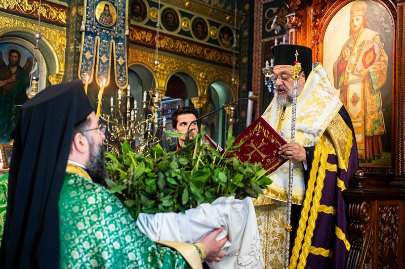 Με λαμπρότητα εορτάστηκε η Κυριακή των Βαΐων στην Ιερά Μητρόπολη Μεσσηνίας 7