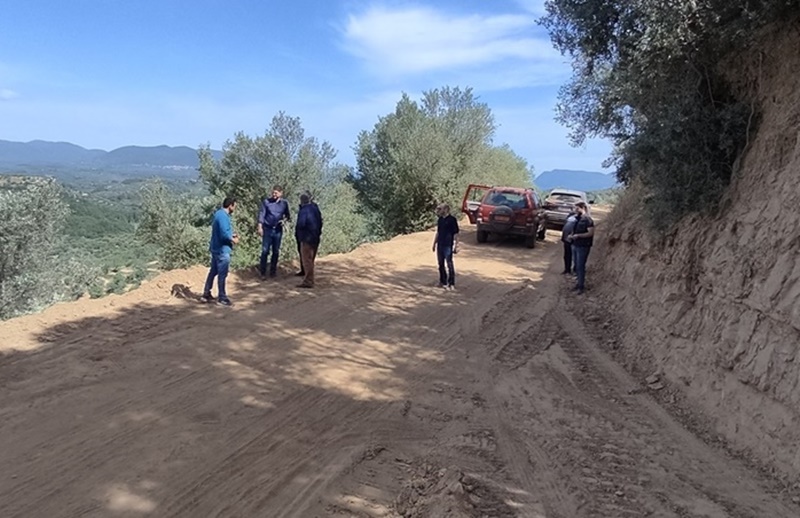 Ασφαλτόστρωση του αγροτικού δρόμου Μυρτοποταμιά του Δήμου Μεσσήνης 5