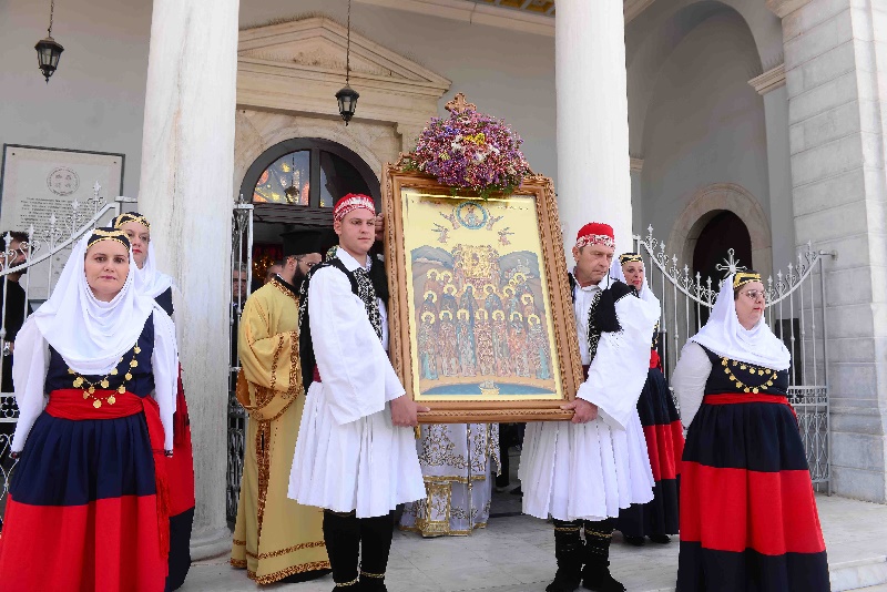 Με λαμπρότητα τιμήθηκε η εορτή των Μεσσηνίων Αγίων στην Καλαμάτα 16