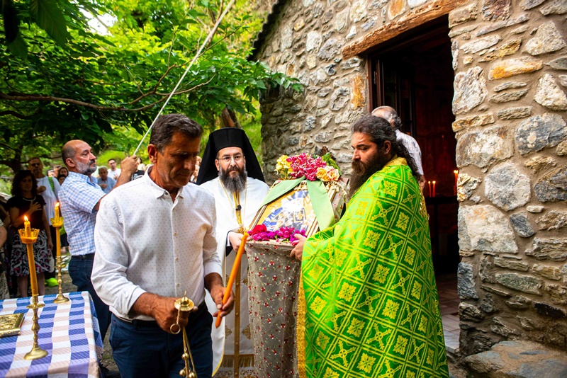 Ο εσπερινός του Αγίου Λουκά του Ιατρού στη Νέδουσα Μεσσηνίας 9