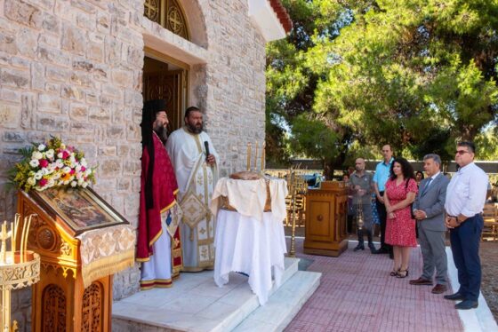 Πανηγύρισε παρεκκλήσιο του Ιδρύματος Απόρων Ανιάτων της Ιεράς Μητροπόλεως Μεσσηνίας