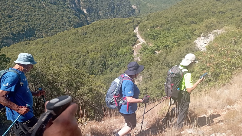 Στον Νομό Φθιώτιδας περπατήσαν οι ορειβάτες του Ευκλή 1