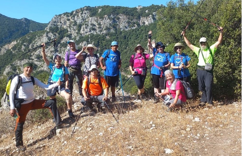 Στον Νομό Φθιώτιδας περπατήσαν οι ορειβάτες του Ευκλή 7