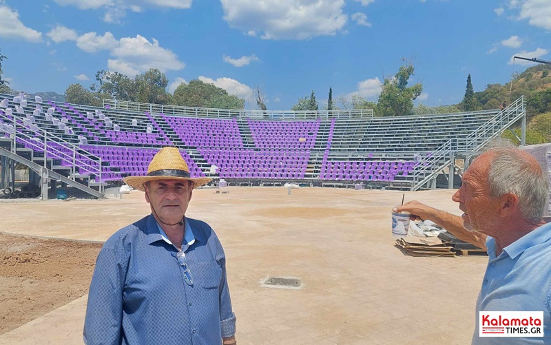 Ολοκληρώνεται η κατασκευή του Ανοιχτού Θεάτρου Καλαμάτας 7