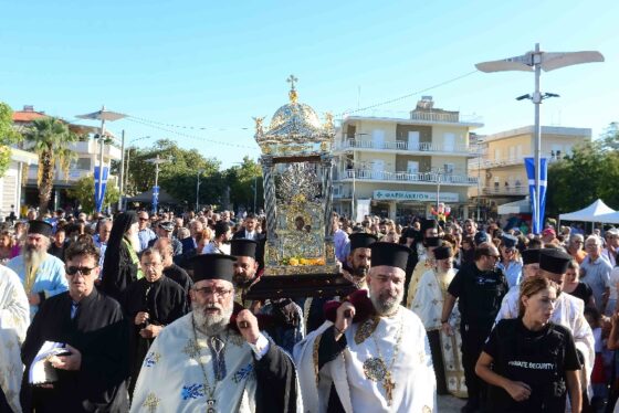 Η Παναγία Βουλκανιώτισσα επέστρεψε από τη Μεσσήνη στον θρόνο της