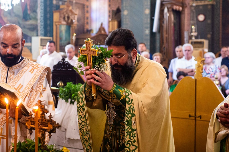 Η Ύψωση του Τιμίου Σταυρού στην Ιερά Μητρόπολη Μεσσηνίας 13