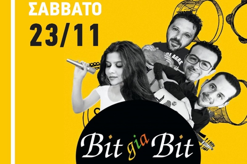 Οι Bit gia Bit live το Σάββατο στο Brooklyn Live Stage 3