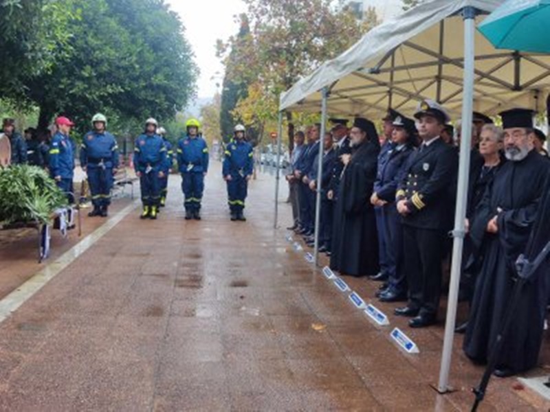 Επιμνημόσυνη δέηση στην Καλαμάτα για τους πεσόντες πυροσβέστες 7