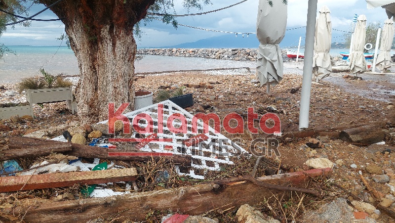 Μεγάλες ζημίες στις Κιτριές από την κακοκαιρία, χείμαρρος πηρε μαζί του ότι βρήκε 15