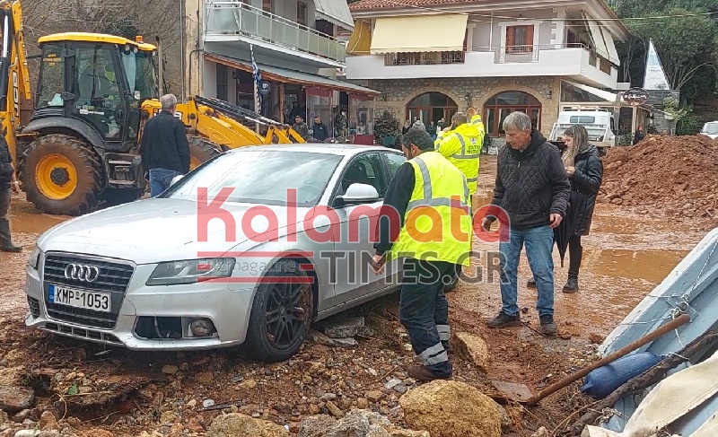 Μεγάλες ζημίες στις Κιτριές από την κακοκαιρία, χείμαρρος πηρε μαζί του ότι βρήκε 21