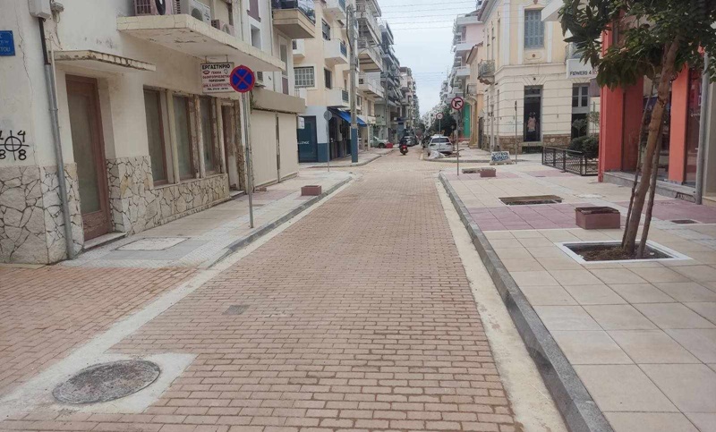 Δόθηκαν στην κυκλοφορία τα αναπλασμένα τμήματα σε Πολυχάρους και Αριστοδήμου 6