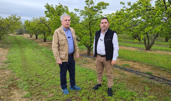 Ο Μανώλης Μάκαρης για τις καταστροφές των καλλιεργειών λόγω χαλαζόπτωσης στην Κορινθία