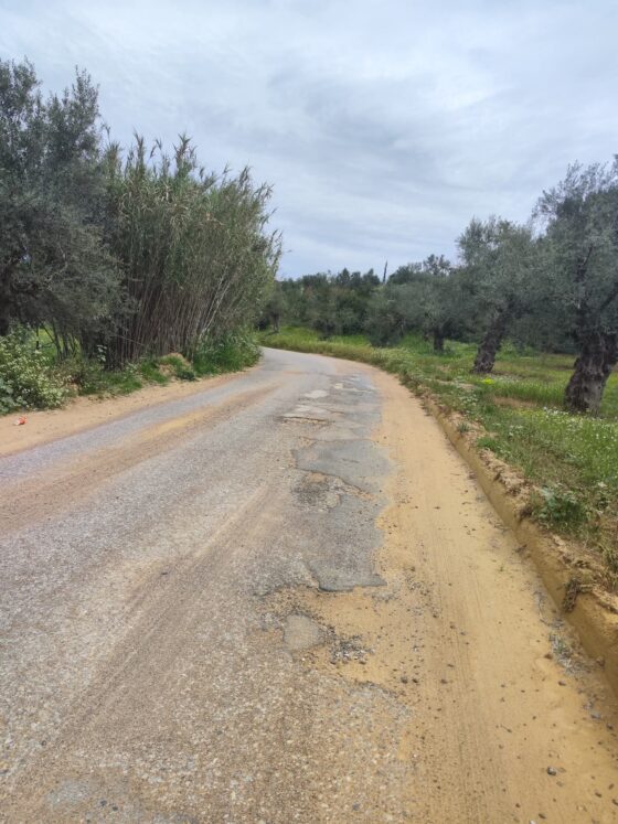 Απαιτείται άμεση παρέμβαση σε Νέα Κορώνη – Χωματερό-Καπλάνι- Φοινικούντα, επικίνδυνος δρόμος για κατοίκους και τουρίστες 24